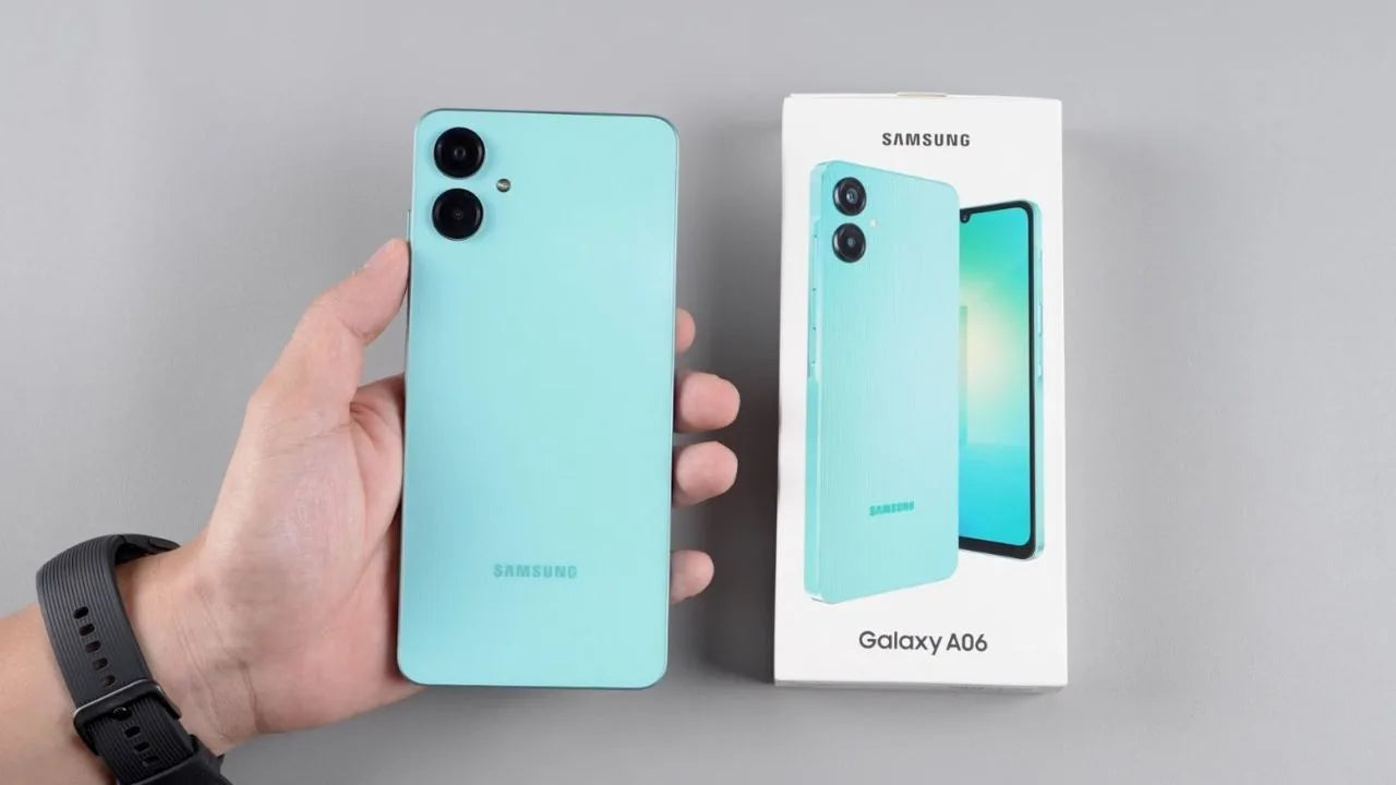 Galaxy A06 Samsung | 64GB, 128GB – Tela 6,5", Câmera Dupla 50MP, Bateria 5000mAh