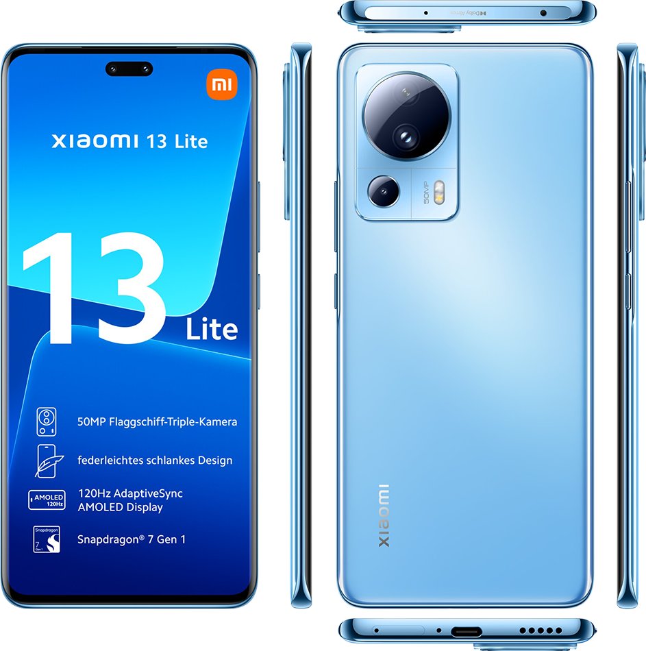 Xiaomi 13 Lite 5G | 128GB, 256GB – Tela AMOLED 6,55", Câmera 50MP, Snapdragon