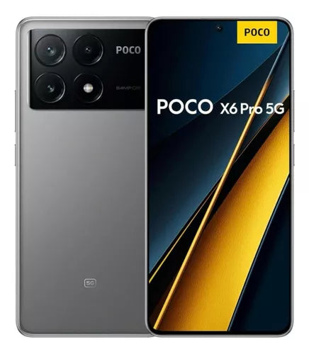 Xiaomi Poco X6 Pro 5G | 256GB, 512GB – Tela AMOLED 6,67", Câmera 64MP, Dimensity 8300-Ultra