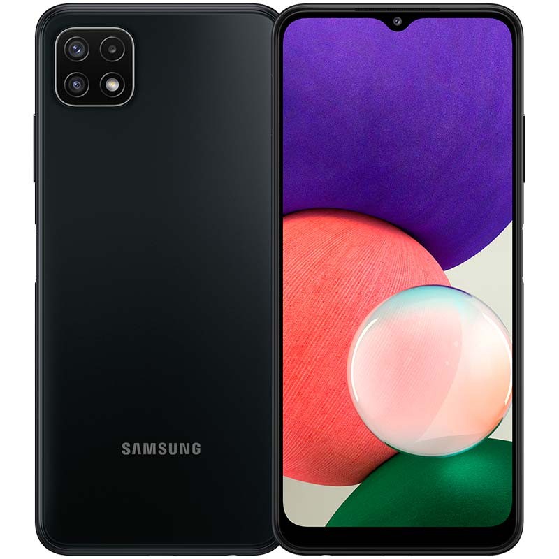 Galaxy A22 4G Samsung | 128GB – Tela 6,4", Super AMOLED, Câmera Quádrupla 48MP