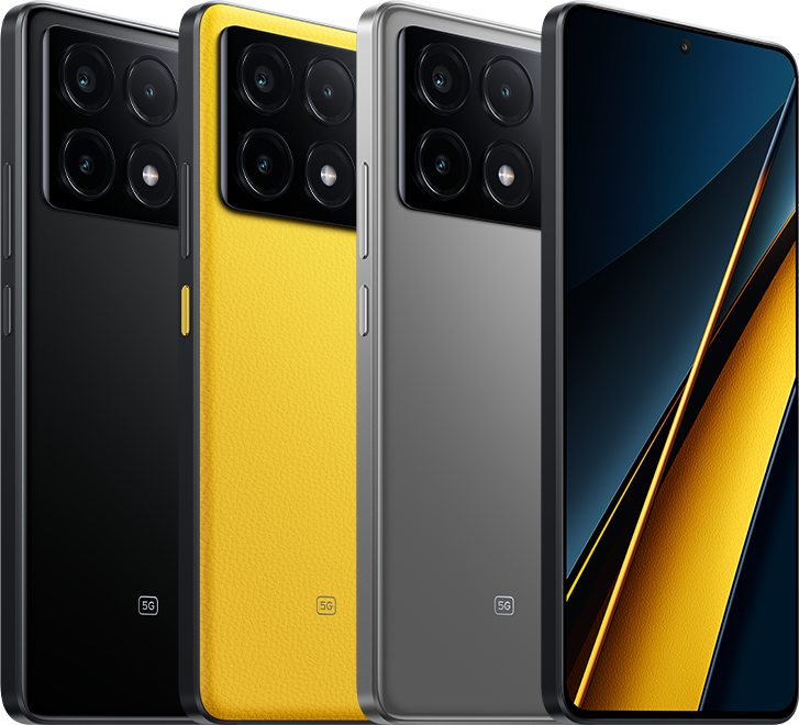 Xiaomi Poco X6 Pro 5G | 256GB, 512GB – Tela AMOLED 6,67", Câmera 64MP, Dimensity 8300-Ultra