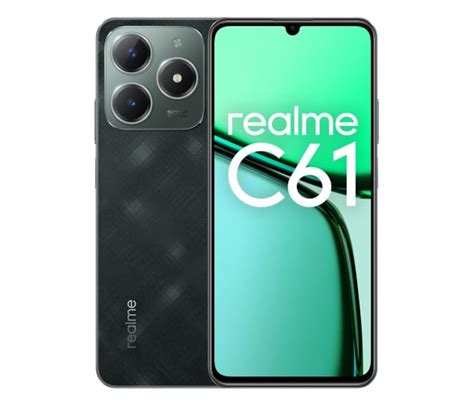 Smartphone Realme C61 256GB 6GB RAM Dual Chip Android Tela 6.7" Câmera 50MP