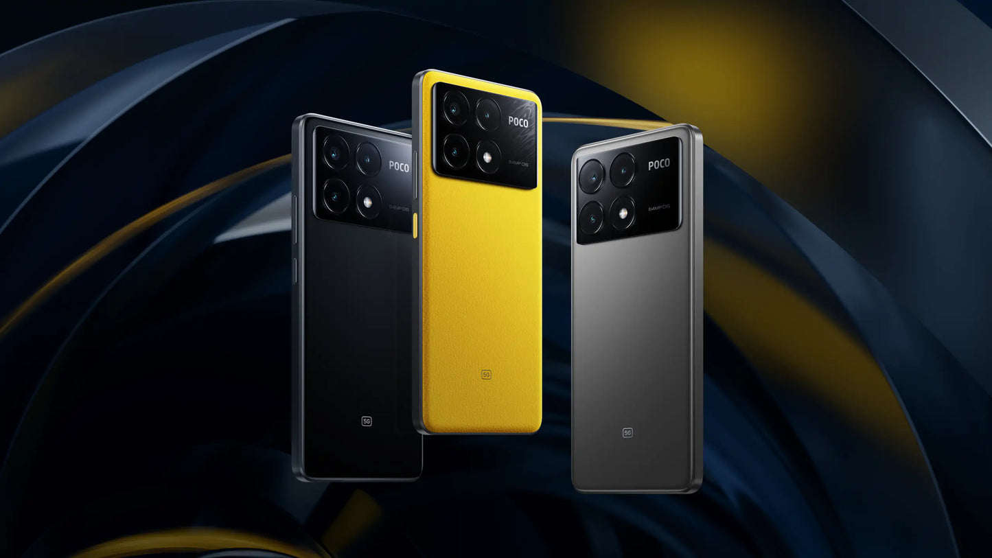 Xiaomi Poco X6 Pro 5G | 256GB, 512GB – Tela AMOLED 6,67", Câmera 64MP, Dimensity 8300-Ultra