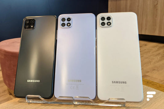Galaxy A22 4G Samsung | 128GB – Tela 6,4", Super AMOLED, Câmera Quádrupla 48MP