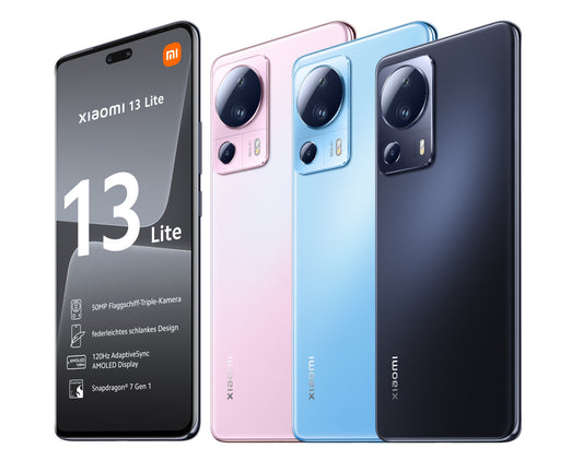 Xiaomi 13 Lite 5G | 128GB, 256GB – Tela AMOLED 6,55", Câmera 50MP, Snapdragon
